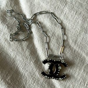 Repurposed charm into brooch/necklace